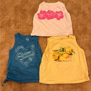 Girls' Summer Graphic Tank *Bundle* size 6/7